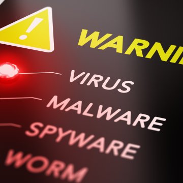 computer virus warning